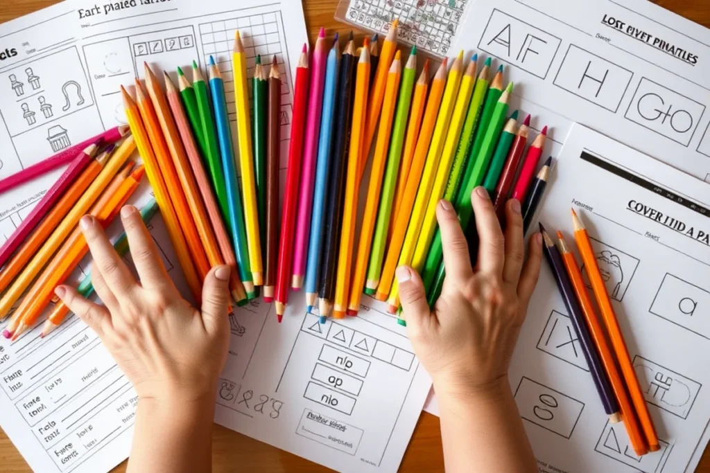 Budget Pre-k Printables Lesson