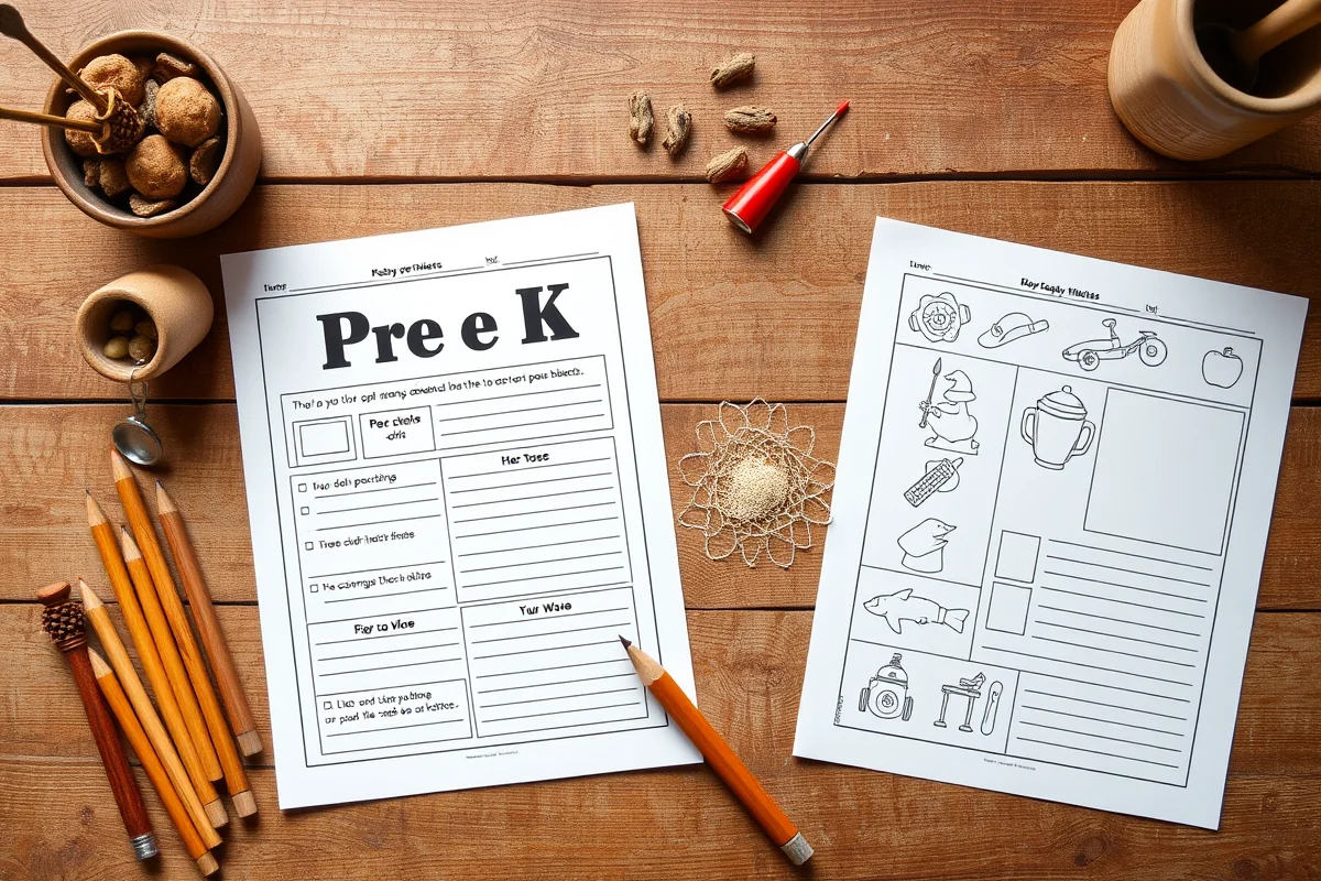 easy pre k worksheets β Easy Pre K Worksheets (the finished result)