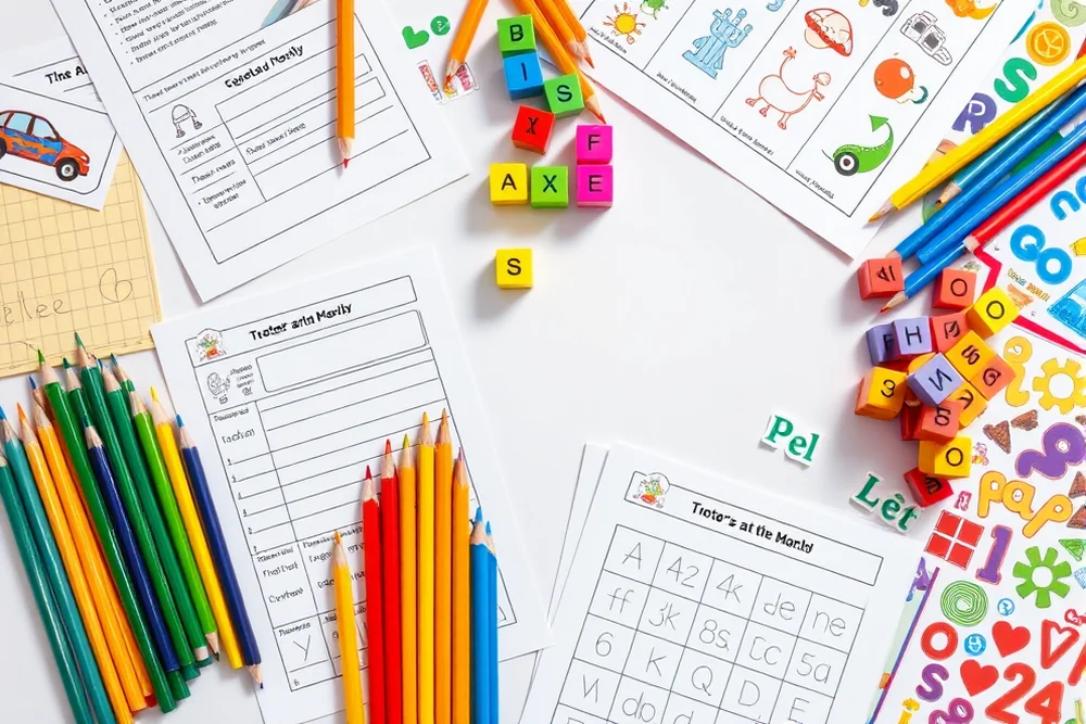 pre-k printables tips — Pre K Printables Tips (the finished result)
