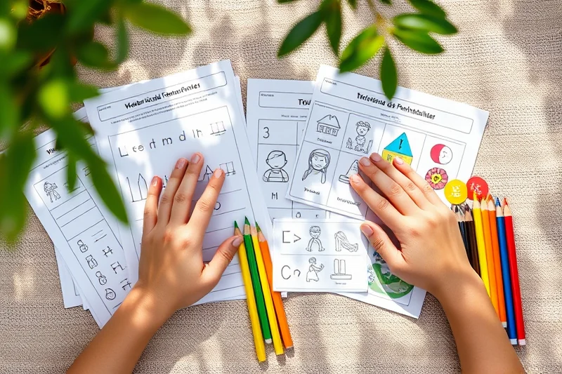 affordable pre-k printables budget — Affordable Pre-k Printables Budget (the finished result)