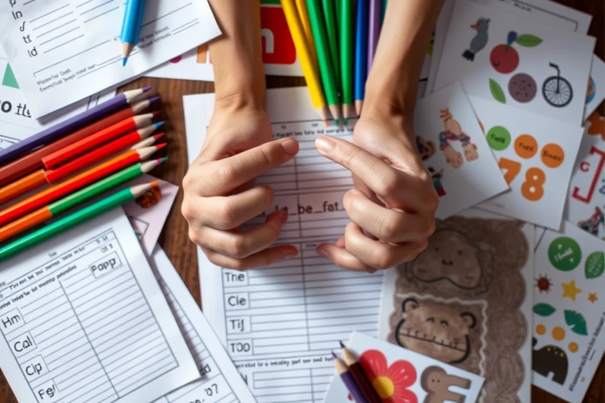 budget pre k printables tips — Budget Pre K Printables Tips (the finished result)