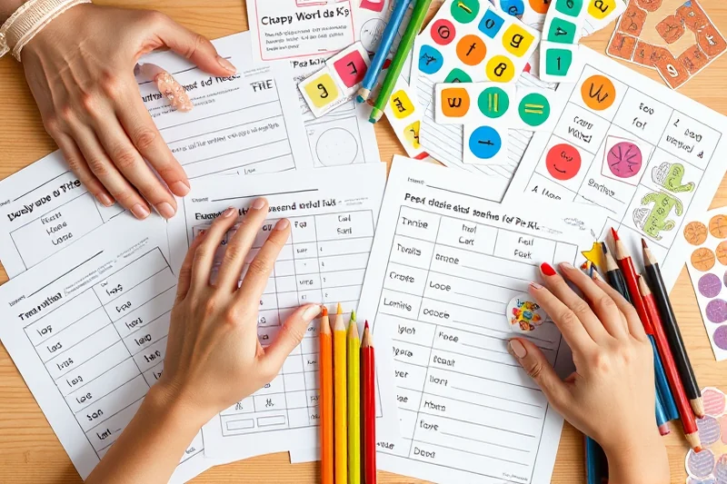cheap words for pre k — Cheap Words For Pre K (the finished result)