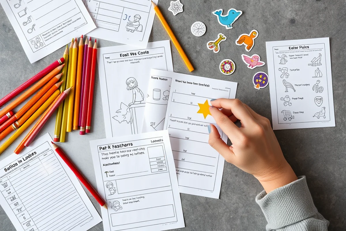 pre-k printables activities printable — Pre-k Printables Activities Printable (the finished result)