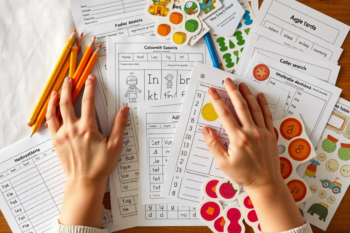 pre k printables by age grade for beginners — Pre K Printables By Age Grade For Beginners (the finished result)