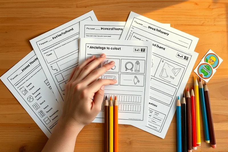 pre-k printables grade examples — Pre-k Printables Grade Examples (the finished result)