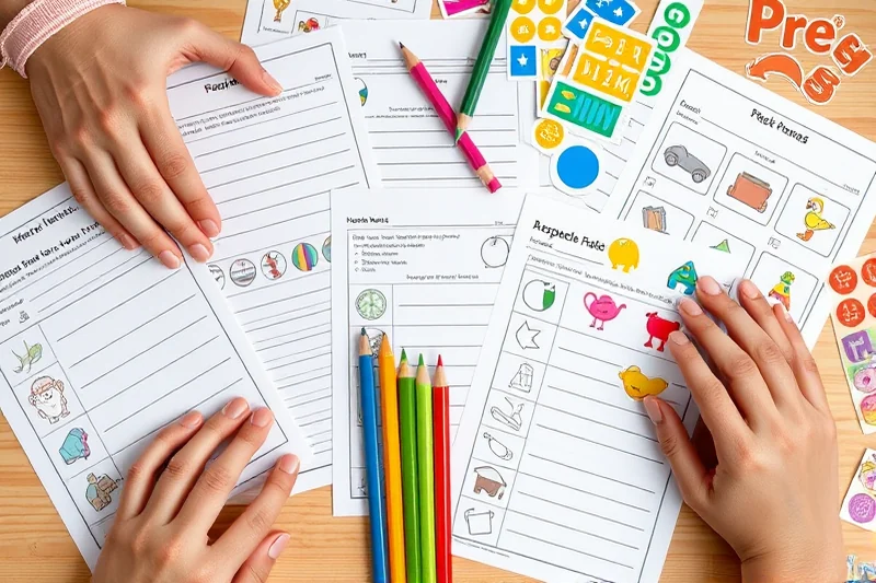 pre-k printables ideas tips — Pre-k Printables Ideas Tips (the finished result)