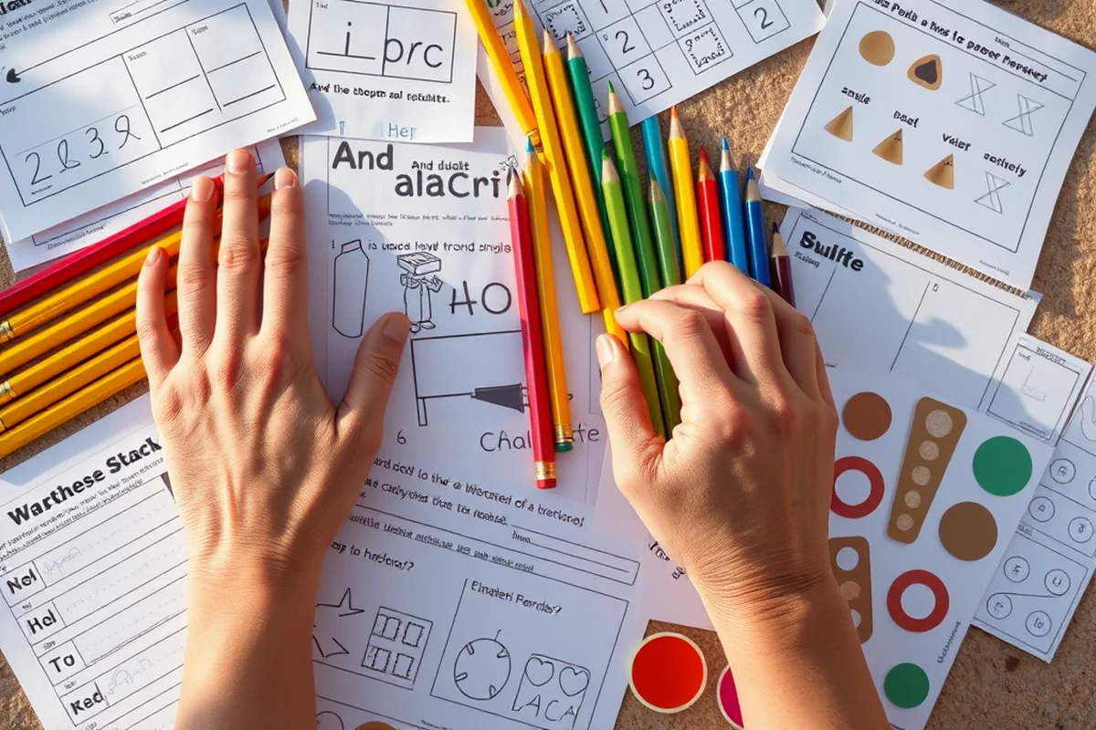 quick pre-k printables grade — Quick Pre-k Printables Grade (the finished result)