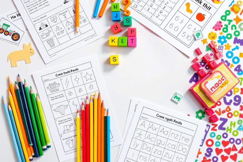 quick pre-k printables ideas — Quick Pre-k Printables Ideas (the finished result)