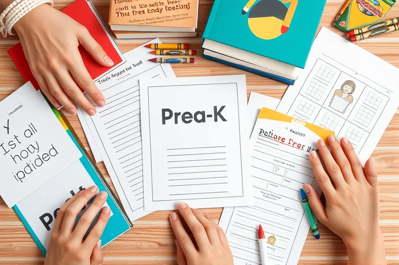 simple pre-k printables printables — Simple Pre-k Printables Printables (the finished result)