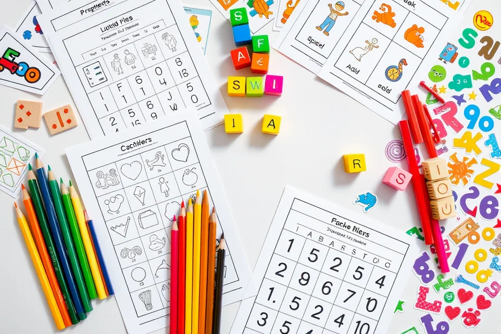 small pre-k printables — Small Pre-k Printables (the finished result)