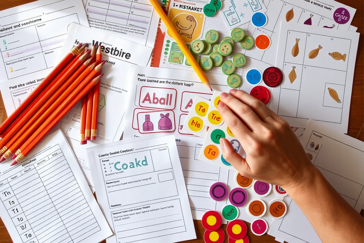affordable pre k printables progress assessment — Affordable Pre K Printables Progress Assessment (the finished result)