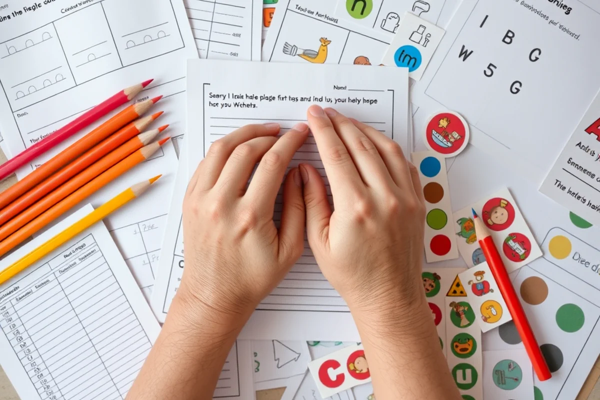 budget pre k printables printable — Budget Pre K Printables Printable (the finished result)