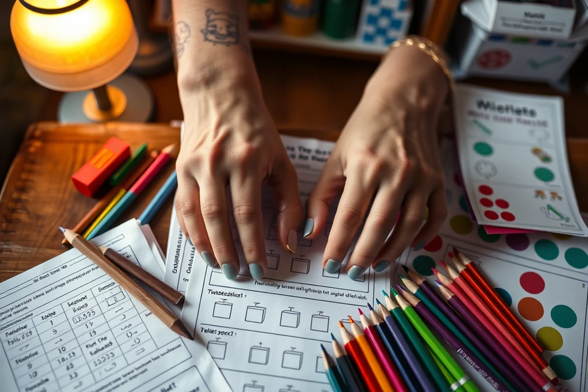 free pre k math sheets — Free Pre K Math Sheets (the finished result)