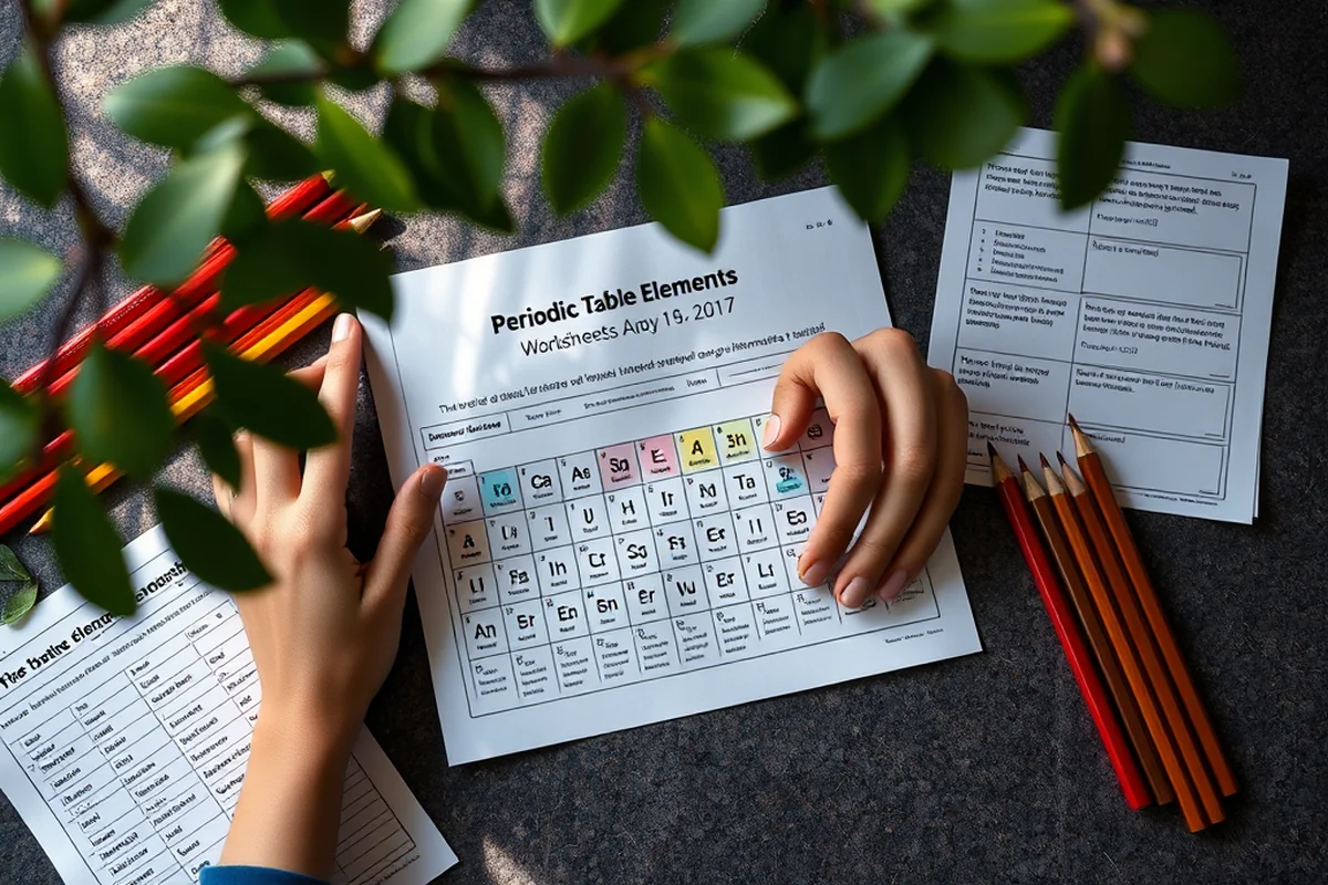 periodic table of elements printable — Periodic Table Of Elements Printable (the finished result)