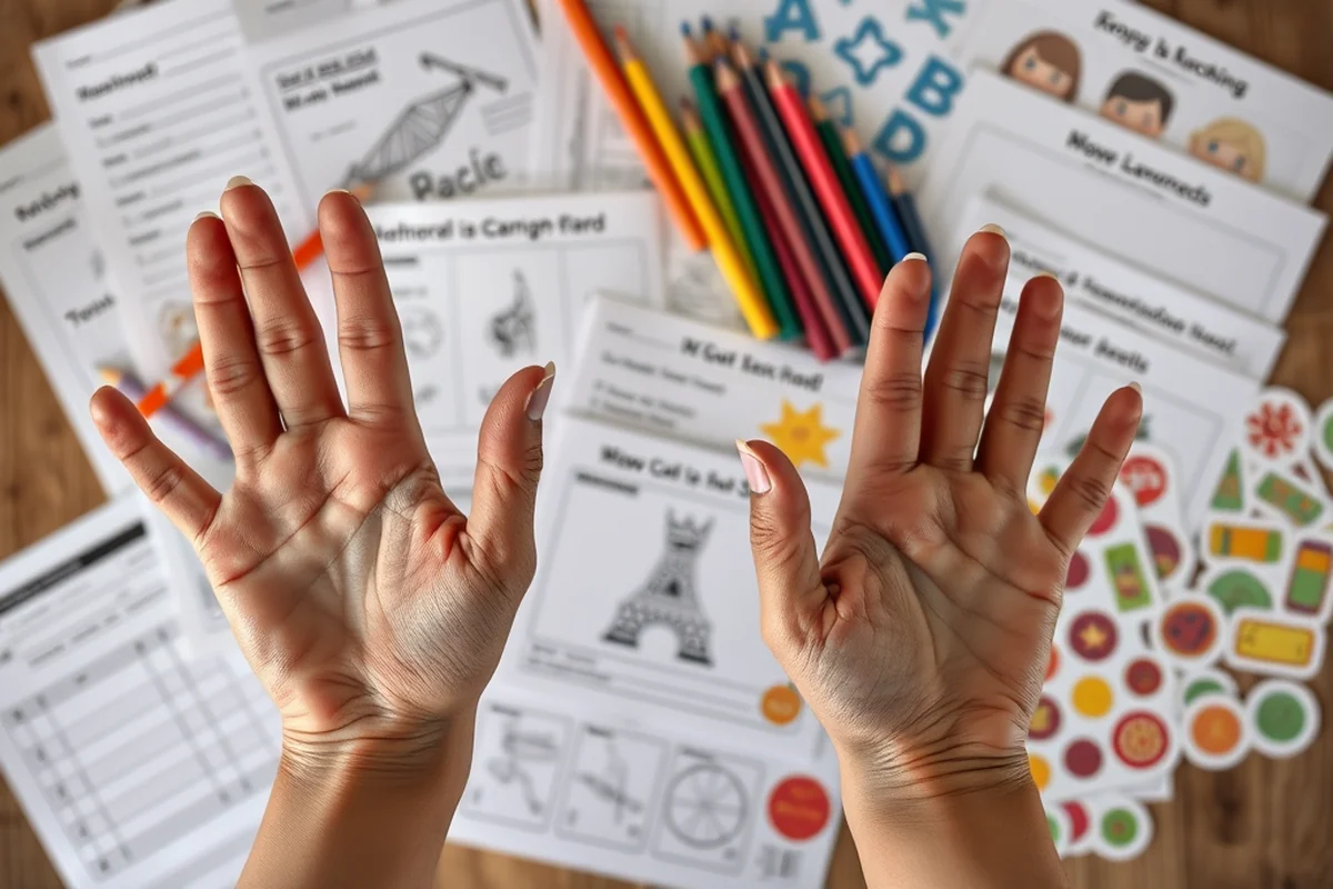 pre k art supplies — Pre K Art Supplies (the finished result)