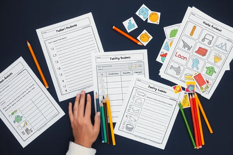 pre k printables lesson plans schedules on a budget — Pre K Printables Lesson Plans Schedules On A Budget (the finished result)