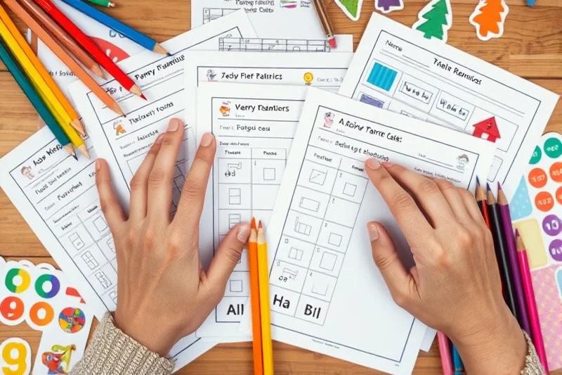 pre-k printables printables step by step — Pre-k Printables Printables Step By Step (the finished result)