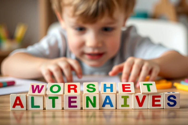 pre k worksheets alternatives — Pre K Worksheets Alternatives (step by step)