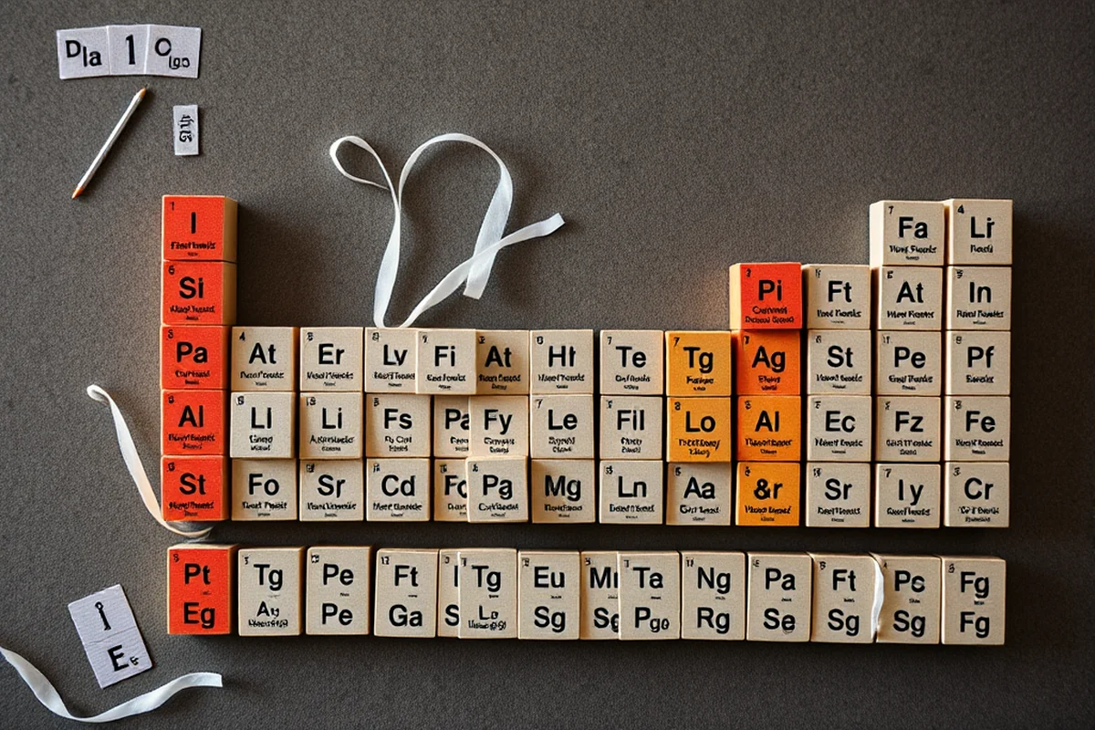 the periodic table of elements printable — The Periodic Table Of Elements Printable (the finished result)