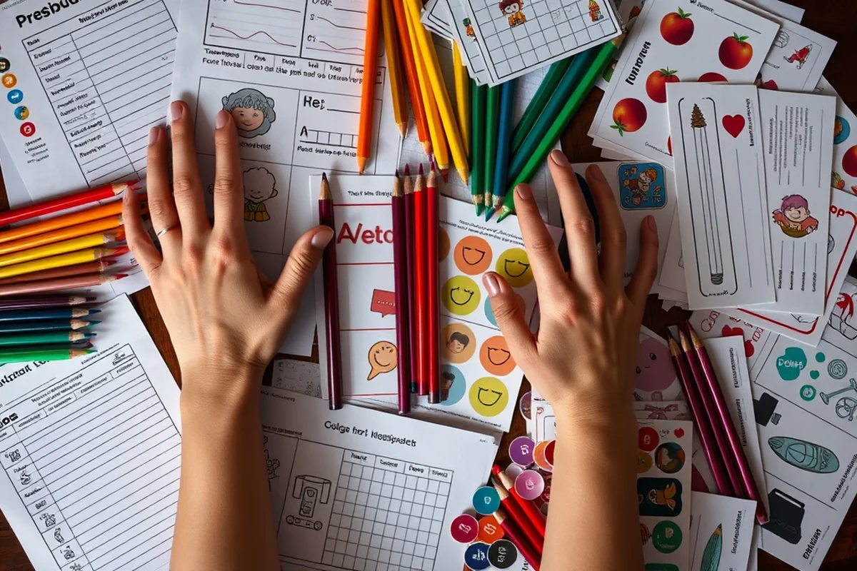 budget pre k printables for small spaces — Budget Pre K Printables For Small Spaces (the finished result)
