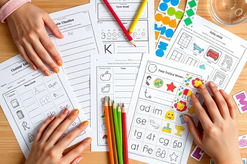 essential free pre k printables — Essential Free Pre K Printables (the finished result)