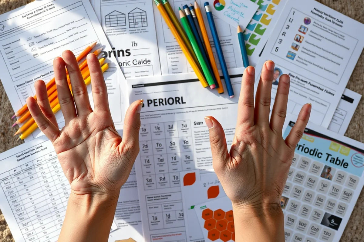 periodic table for print — Periodic Table For Print (the finished result)