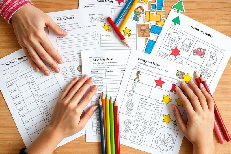 pre k coloring pages for families — Pre K Coloring Pages For Families (the finished result)