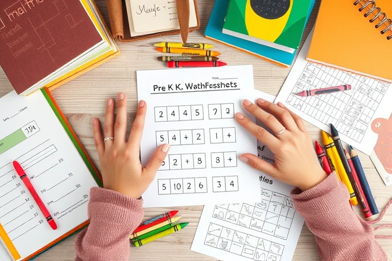 pre k math worksheets under 30 minutes — Pre K Math Worksheets Under 30 Minutes (the finished result)