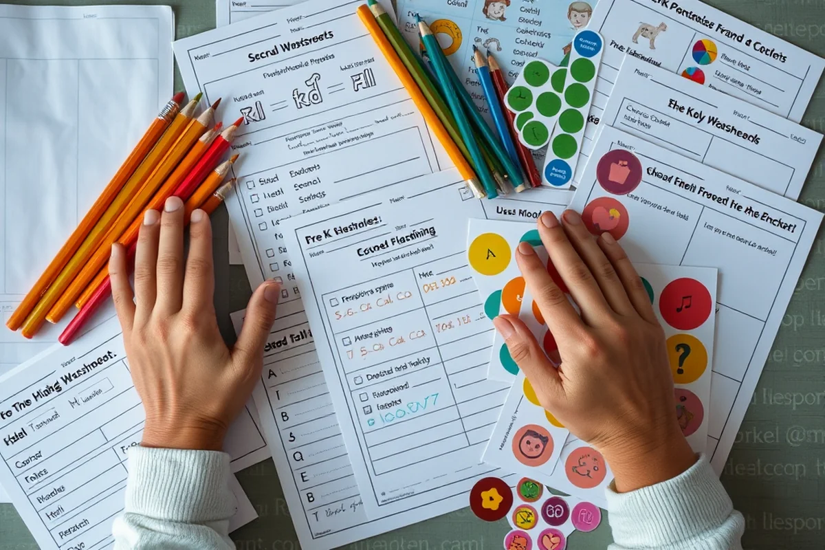 pre-k printables assessment tips — Pre-k Printables Assessment Tips (the finished result)