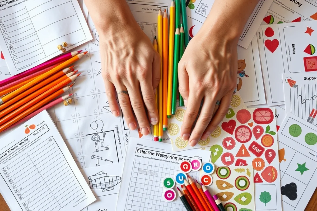 pre-k printables budget on a budget — Pre-k Printables Budget On A Budget (the finished result)