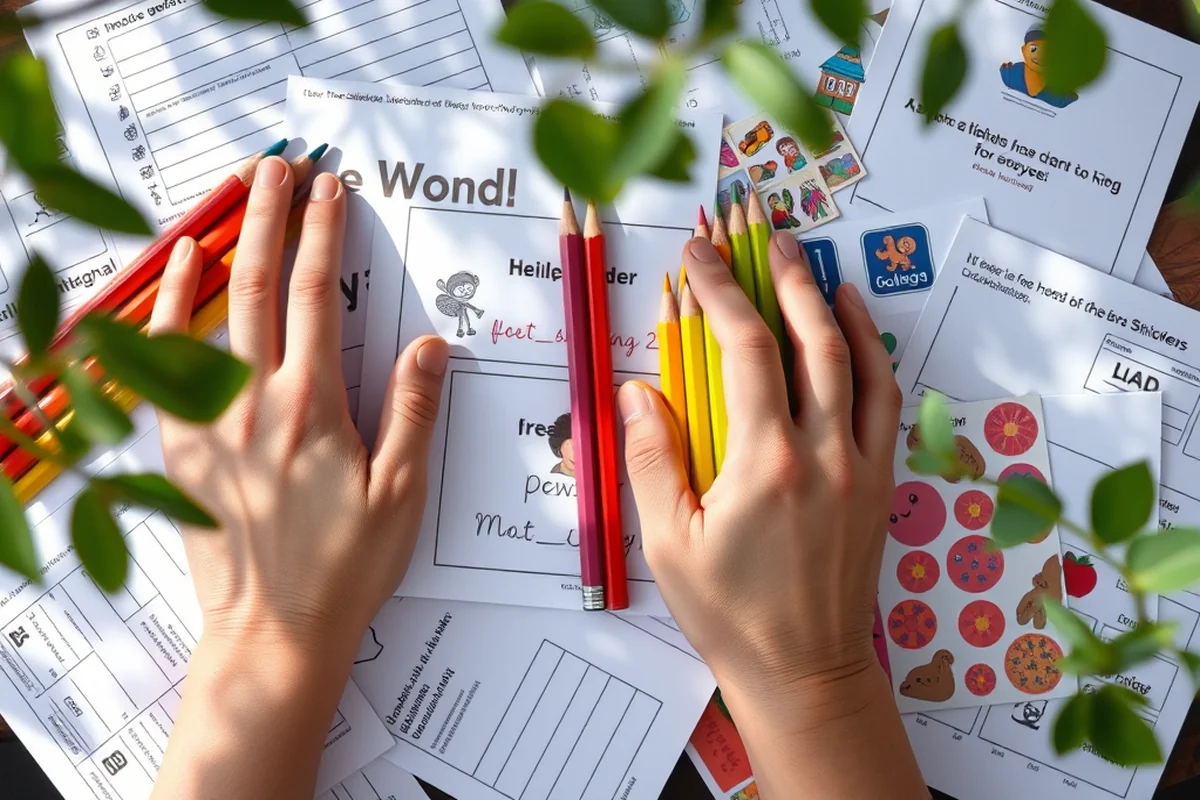 pre-k printables lesson ideas — Pre-k Printables Lesson Ideas (the finished result)