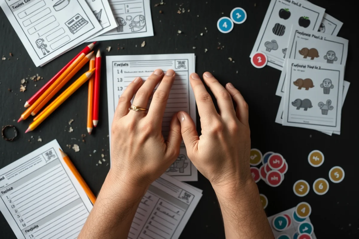 pre-k printables progress step by step — Pre-k Printables Progress Step By Step (the finished result)