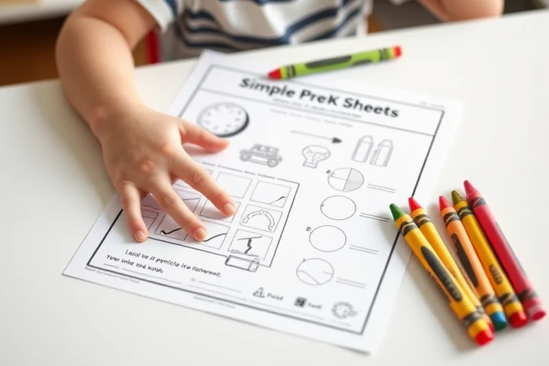 simple pre k printables printables worksheets — Simple Pre K Printables Printables Worksheets (step by step)